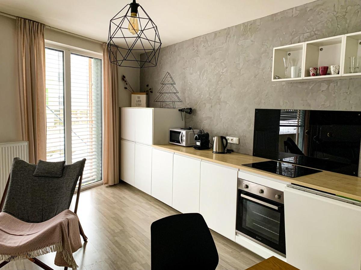 Jezerni Apartman S Terasou A Saunou V Lakepark Residence Докси Екстериор снимка