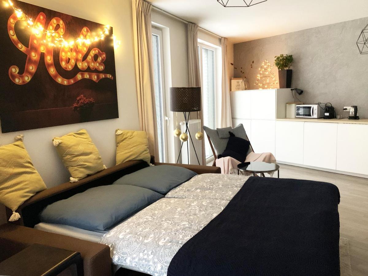 Jezerni Apartman S Terasou A Saunou V Lakepark Residence Докси Екстериор снимка