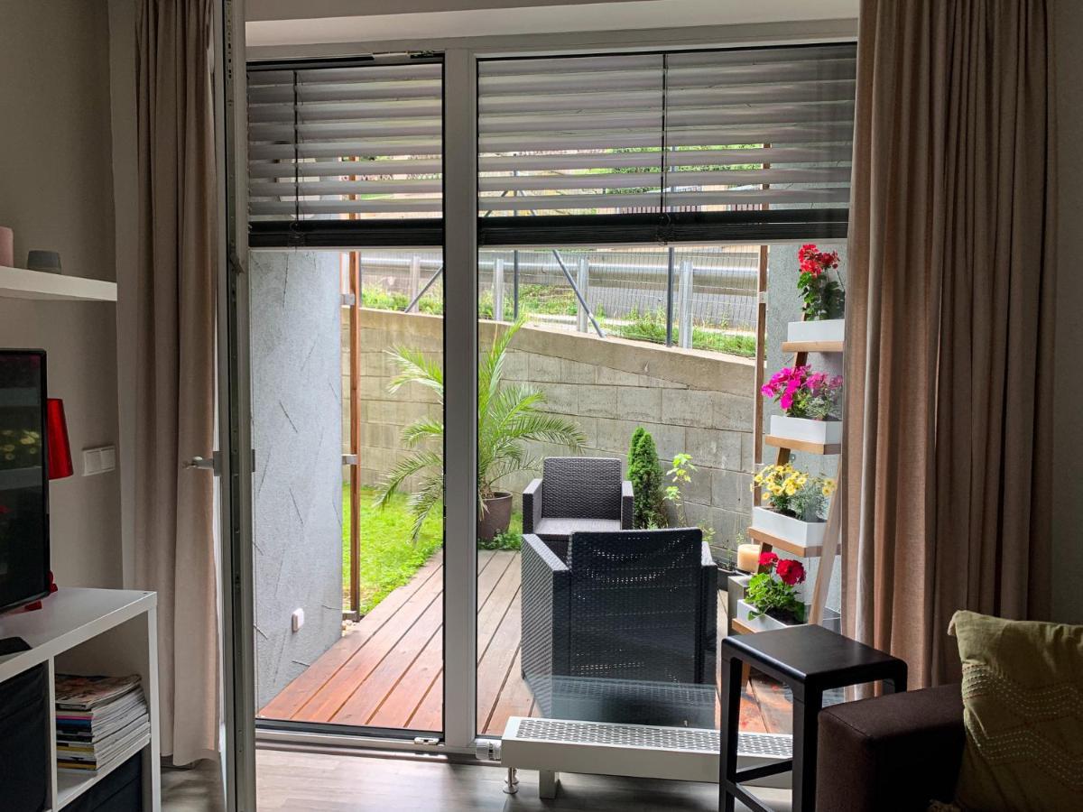 Jezerni Apartman S Terasou A Saunou V Lakepark Residence Докси Екстериор снимка