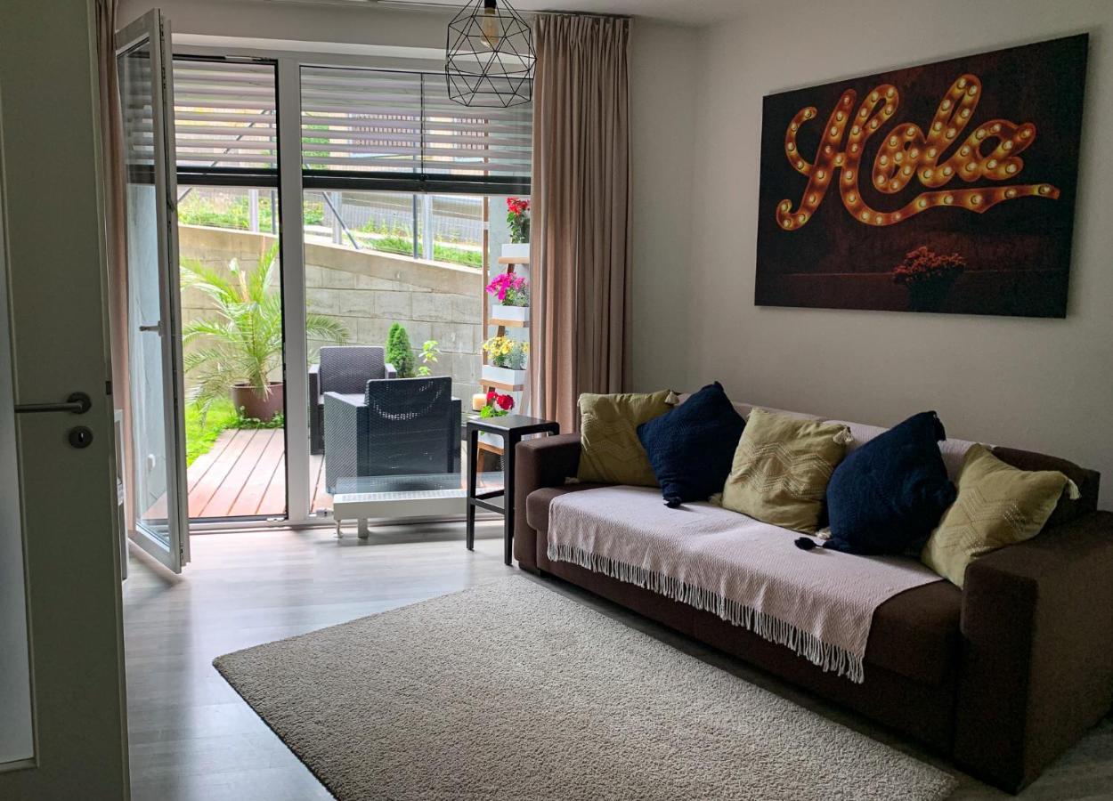 Jezerni Apartman S Terasou A Saunou V Lakepark Residence Докси Екстериор снимка