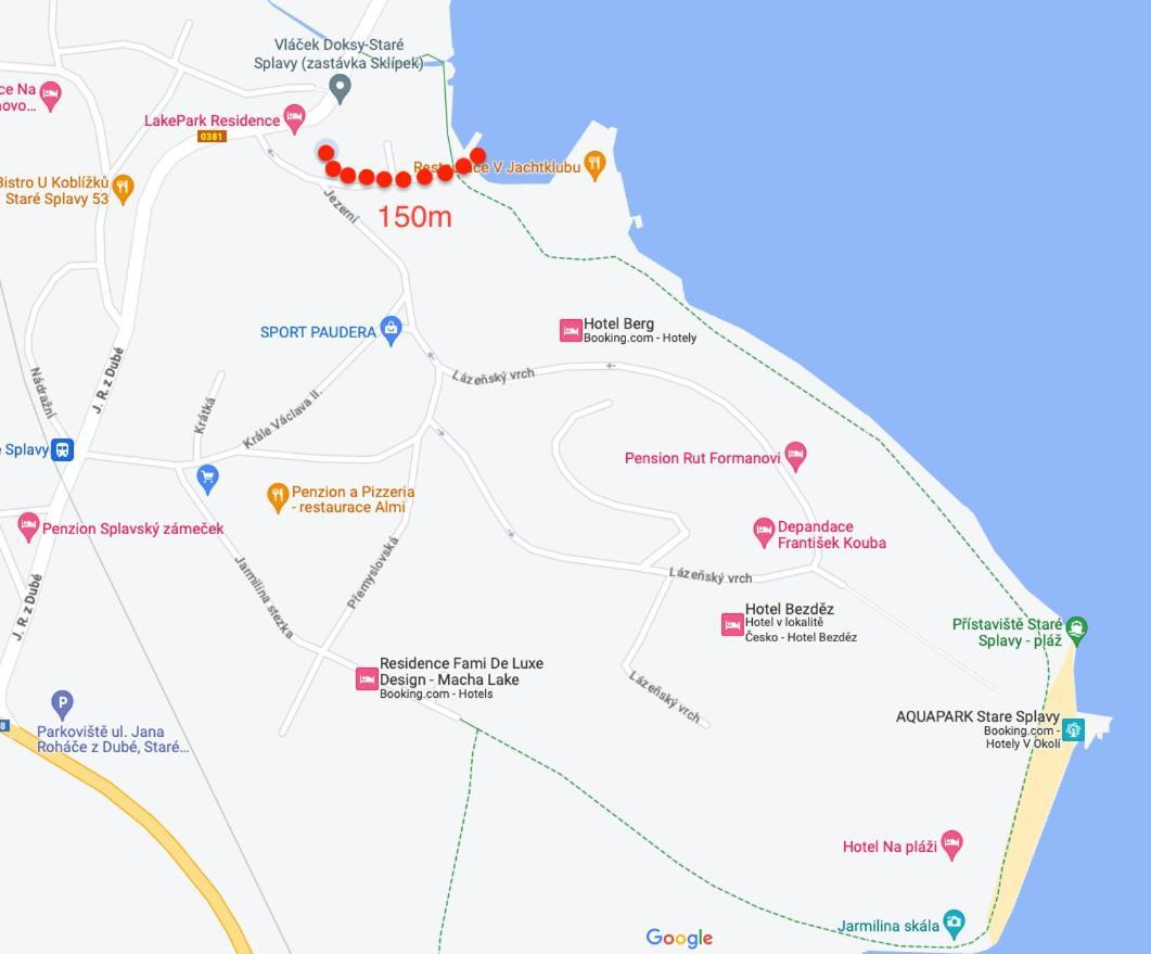 Jezerni Apartman S Terasou A Saunou V Lakepark Residence Докси Екстериор снимка